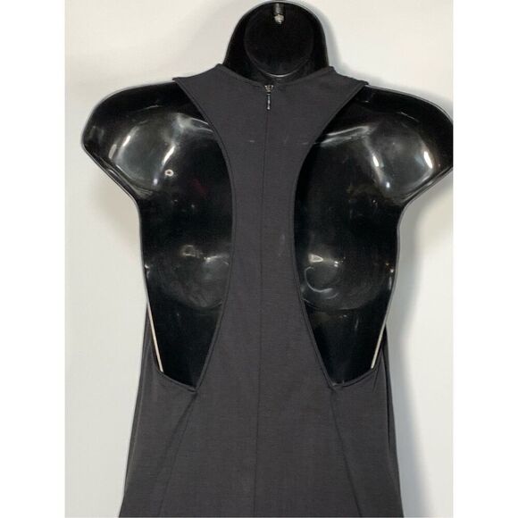 Zara Trafaluc Collection Women's Rayon Blend Sleeveless Midi Dress Black Medium - Picture 3 of 8